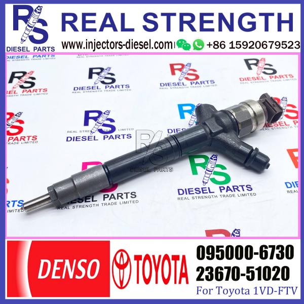 injector nozzle 23670-59035 23670-51020 095000-6730 inyector for Toyota 1VD-FTV