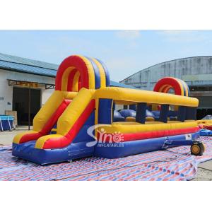10x3m Giant Wipeout Inflatable Big Baller Obstacle Course for Adults and