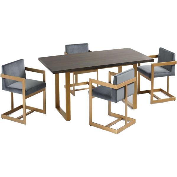 Buy Custom Made Commercial Restaurant Chairs With Metal Frame And Armrest at wholesale prices