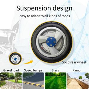 275.58lbs 47.40lbs Multifunction Foldable Electric Wheelchair