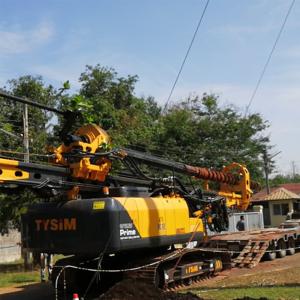 32T 700mm Crawler Kelly Bar Hydraulic Rock Helical Pile Rig
