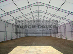 Quality ,15.3m(50') wide Strong Truss Fabric Structure for sale