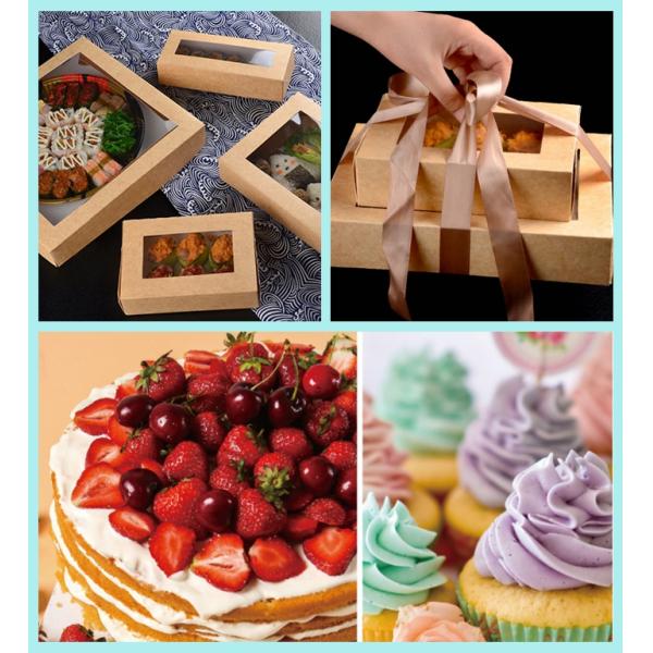 250gsm 270gsm White Coated Kraft Back Paper For Bakery Packaging 68 x 56cm