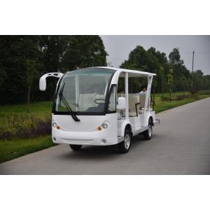 Customized Mini Electric Sightseeing Cars Four Wheels With Hydraulic Braking