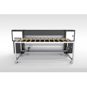 Auto Flatbed UV Digital Printer Leather Printing Machine 30mm Thickness