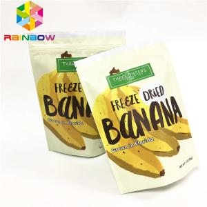 Low Moq Digital Printed Stand Up Pouch Zipper Bag Made Craft Food Packaging