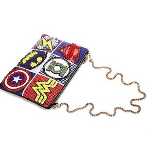 2016 new creative handmade embroidery exquisite fashion pu leather shoulder