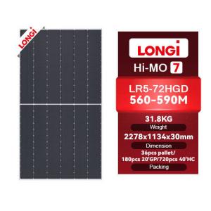 China Longi Solar Himo 7 Pv Module 560w 570w 580w 590 Watts for Long-Lasting Solar Solutions on sale