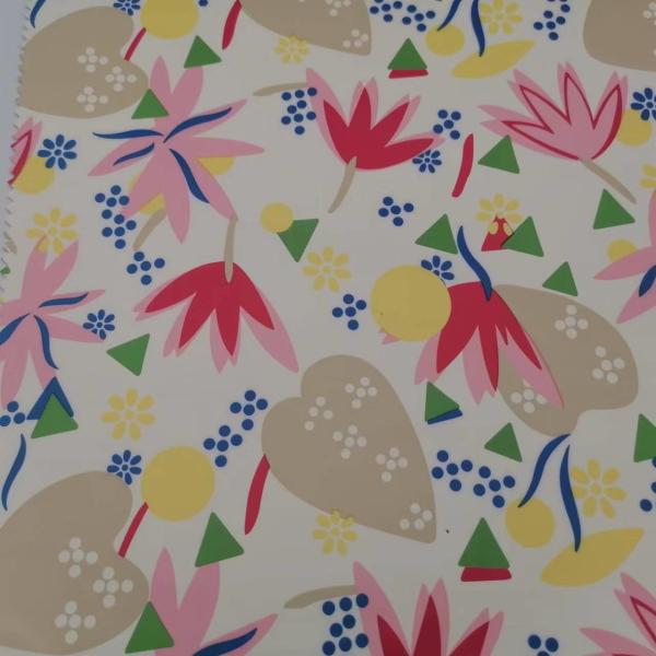 Buy Printed 100 Polyester Jacket Fabric TPU Coated Waterproof Windproof at wholesale prices