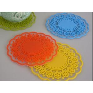 promotional embossed 3D soft PVC coaster china factory supply