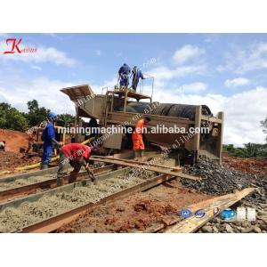 gold gemstone diamond mining equipment separating machine gold trommel washing