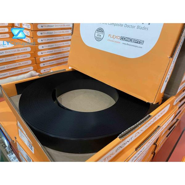 30° Bevel Flexo Printing Machine Parts Moderate Elasticity Scraping Sealing Ink