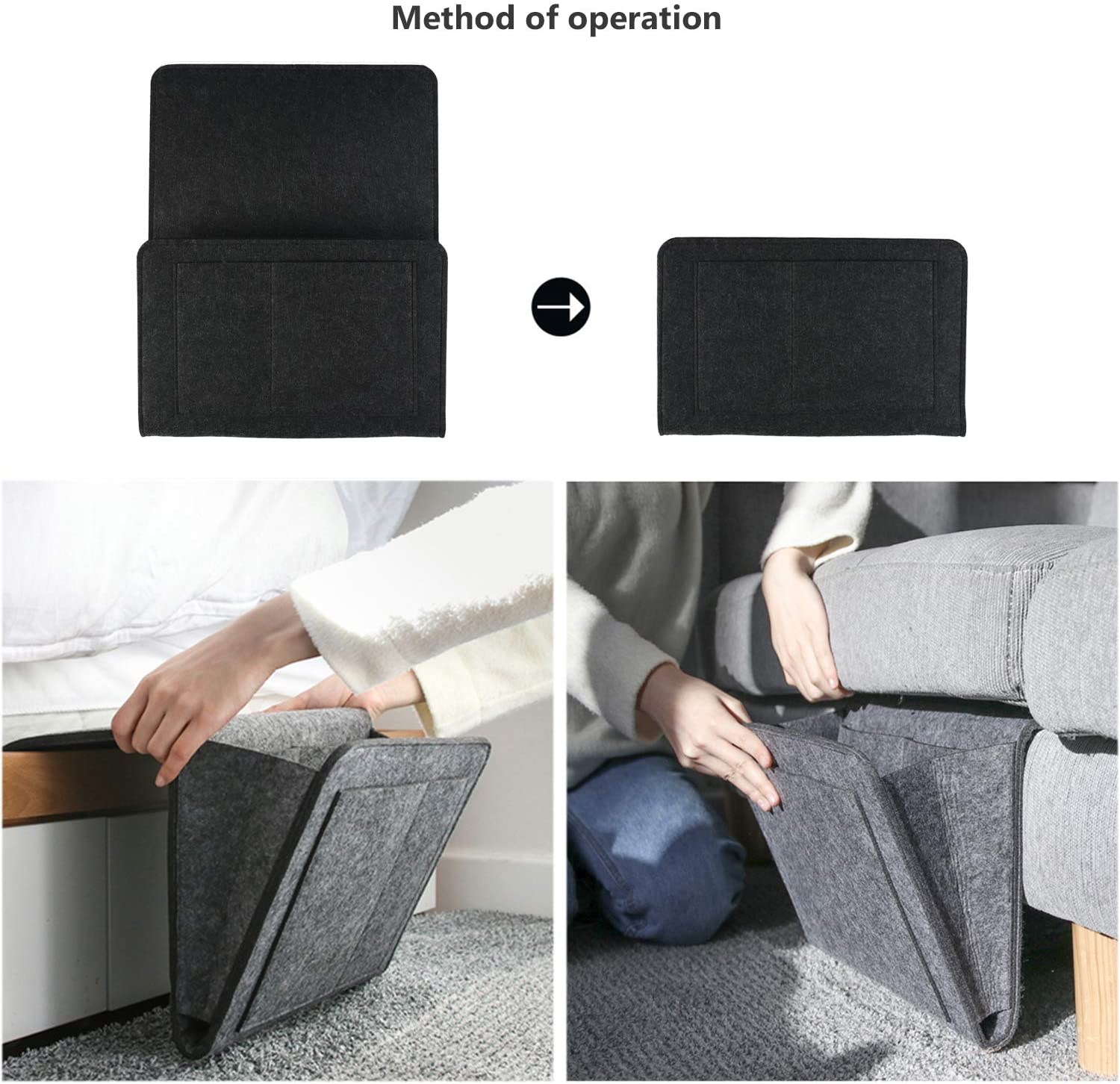 43 Color Bedside Storage 3 Mm Felt Organizer