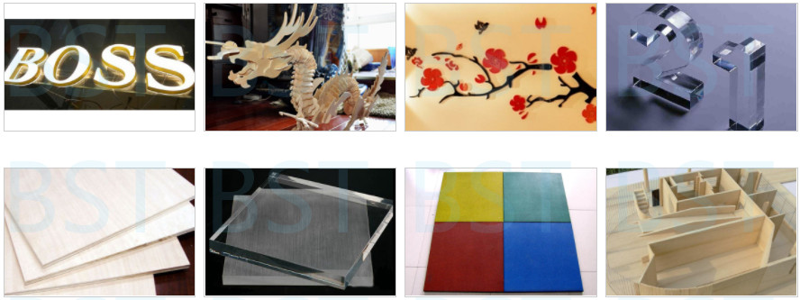 Non Metal Plywood Acrylic Laser Cutting Machine High Strength 150 Watt