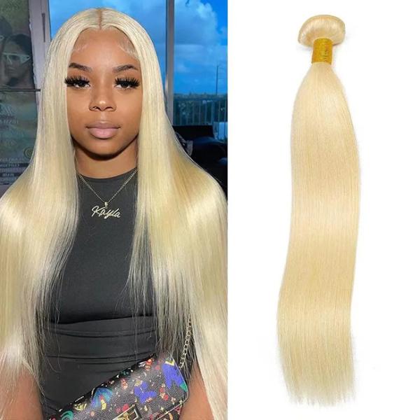 Buy Raw 613 Virgin Blonde Brazilian Human Hair Bundles at wholesale prices