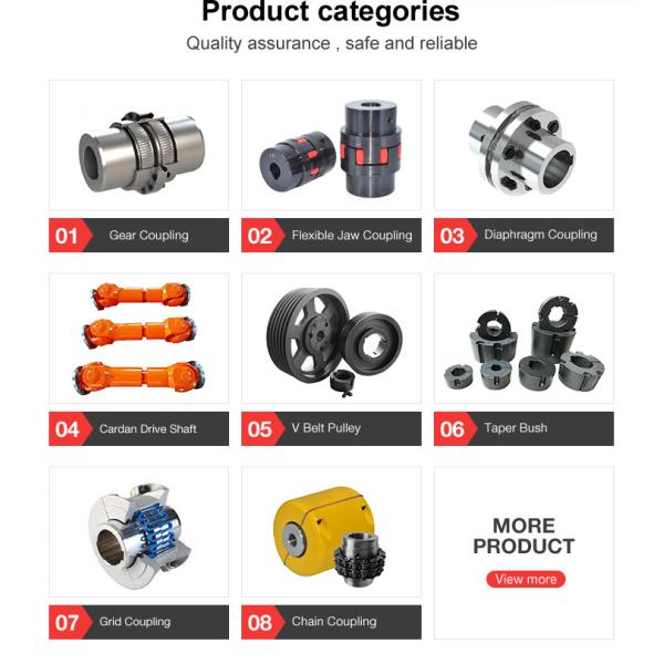 Crowned Teeth Electric Motor Shaft GCLD type gear coupling Drum toothed coupling