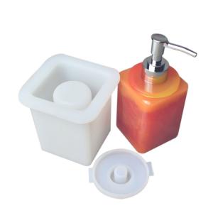 Elastic Bottle Shaped Silicone Epoxy Resin Molds Custom For Home Decoration