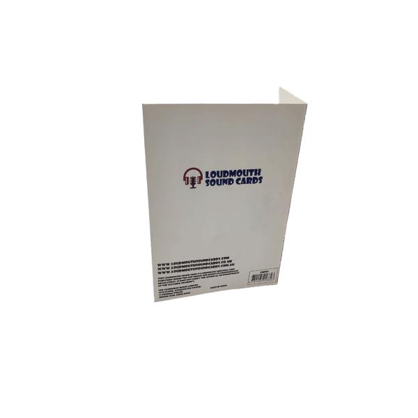 DIY Greeting Card With Voice Message , Christmas Musical Cards 210×148mm Size OEM