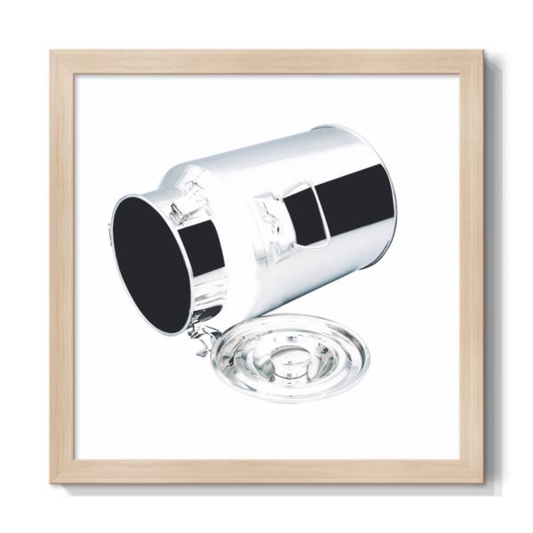 18L Wine Stainless Steel Milk Can Sealed Barrels Oil Storage Tea Peanut