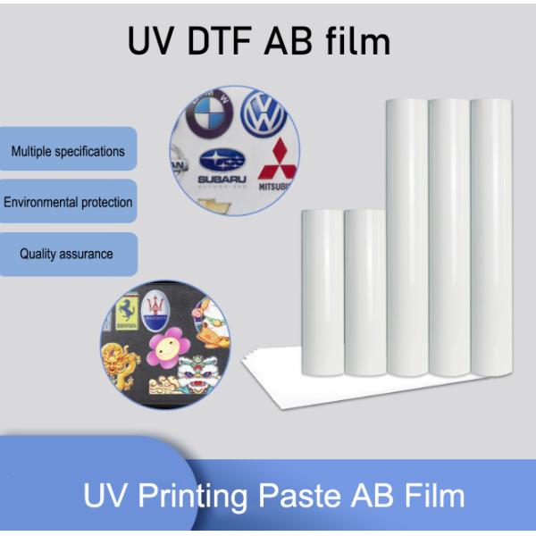 Buy Better Printer UV DTF AB Film Crystal Label Flatbed Printer White Ink Heat Transfer Film at wholesale prices
