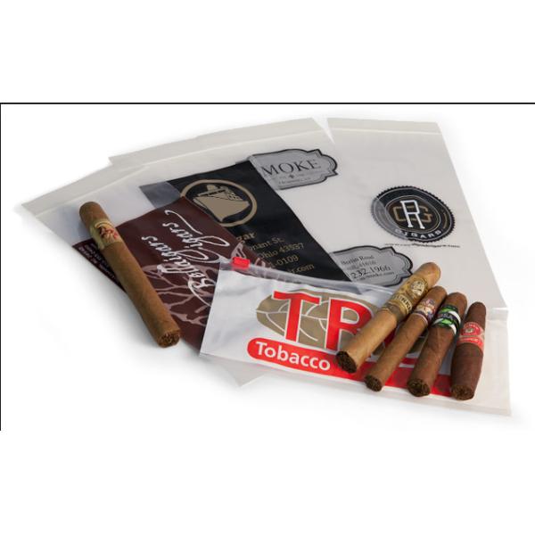 Buy Custom printed tobacco leaf plastic bag doypack zipper pouches at wholesale prices