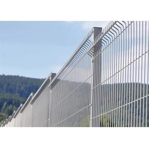 PVC Coated Green 3D Curved Welded Wire Mesh Garden Fence For Playground