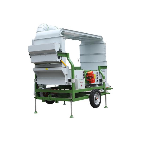 Double Combined Air Screen Grain Rice Corn Wheat Seed Cleaner Rice Destoner