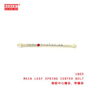 CB05 Main Leaf Spring Center Bolt With Nut For ISUZU