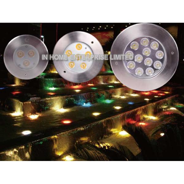 3w One Side Emitting In Ground Led Lights Stainless Steel For Landscape Garden
