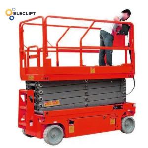 Electric Hydraulic 2000 Lb Lift Table With Mast Rotation