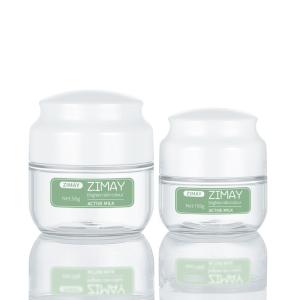 Quality Refillable Empty Cosmetic Containers , Reusable Biodegradable Plastic Jars for sale