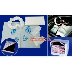 universal customized auto repair disposable plastic car steering wheel seat
