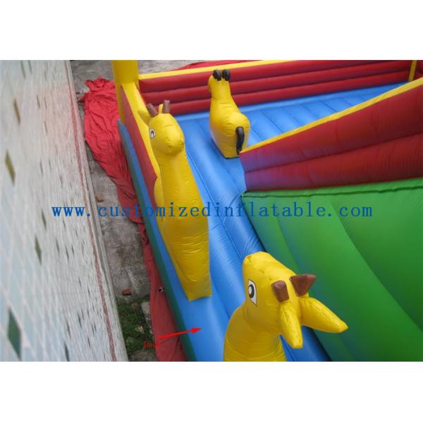 Animal Inflatable Amusement Park Inflatables Combo for Kids Playground