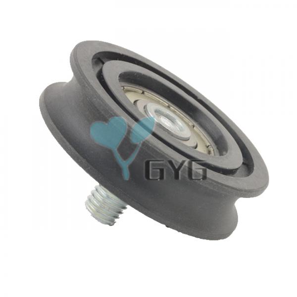 Nylon Wheel Elevator Spare Parts Hall Door Hanging Wheel 56*15*6202