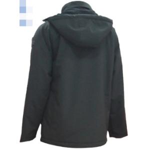 Multifunctional Mens Heated Work Coat , 3M Tape Reflective Biker Jacket