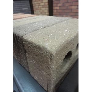 Turned Color Perforated Clay Bricks , Brick Veneer Exterior Siding Low Water