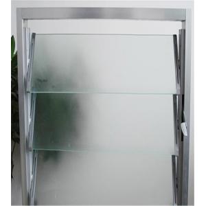 Transparent Frosted Sunshade Glass Louvers Window Good Permeability