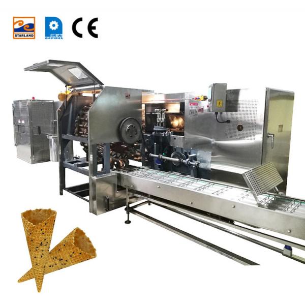 Stainless Steel Auto Multifunction Ice Cream Cone Maker Machine 55 Baking Templates