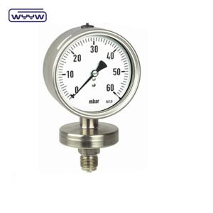 WYYW Diaphragm Pressure Gauge 100mm Heavy Duty Pressure Gauge