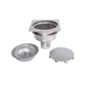 Drainage Stainless Steel Floor Drain Rafter Height Adjustment Not Less Than 35mm