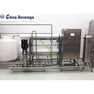 Pure Reverse Osmosis Water Treatment System For Water Bottling Line SUS316