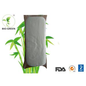 Grey Soft Bamboo Cloth Diaper Inserts For Babies Customized Color Available