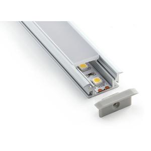 China Electrophoresis Aluminium Profile For Led Strip 1.8m on sale