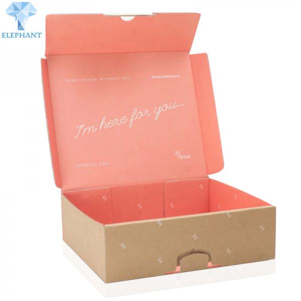 Buy Custom Logo Color Full Printed Luxury Good Price Fashion Ecofriendly Paper Corrugated Packing Gift Shipping Boxes at wholesale prices