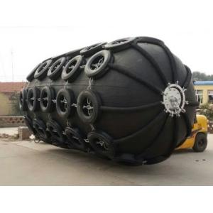 STS Pneumatic Yokohama Rubber Fender With Hot Galvanizing Chain
