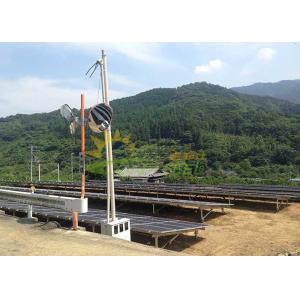 Aluminum And Stainless Solar PV Mounting Structure 12um Anodizing