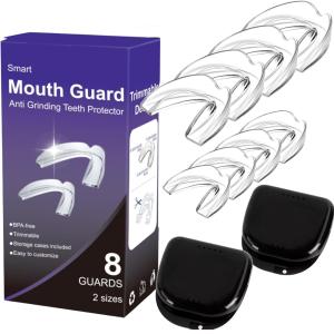 China Perfect Fit Teeth Guards To Prevent Grinding 8 Pack Mouth Guard For Grinding Teeth on sale