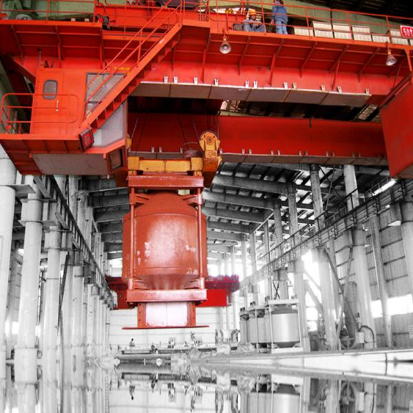 Foundry Crane QDY Model 75 ton~ 320 ton Double Girder Bridge Crane for Steel