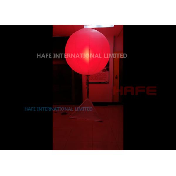 Crystal All In One LED Lighting Balloon , RGBW Balloon Lights Dimmable