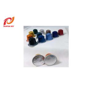 Recyclable Empty Food Grade Aluminum 37mm 6g Nespresso Coffee Capsules